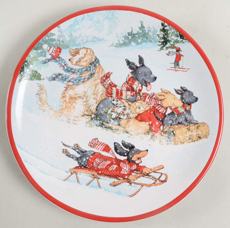 Special Delivery Dessert/Pie Plate by Certified International-1