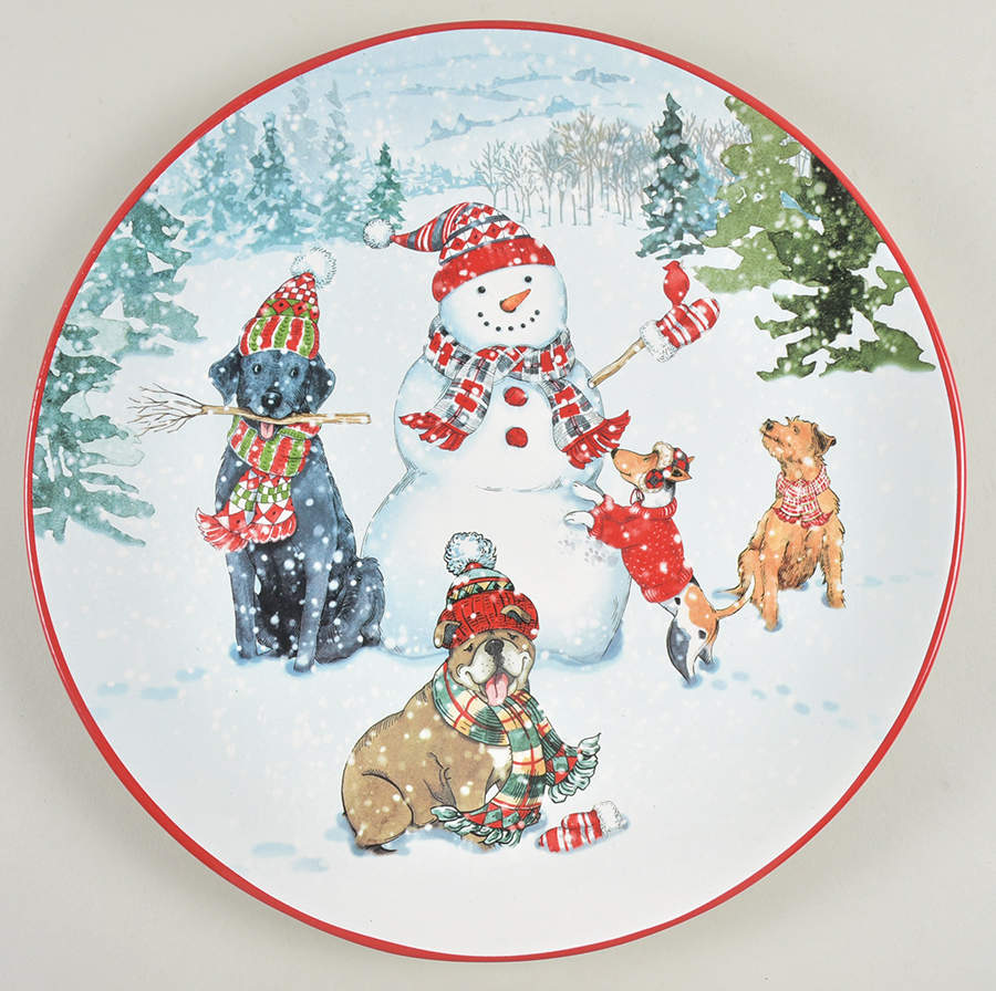 Special Delivery 13" Chop Plate (Round Platter) by Certified International-1