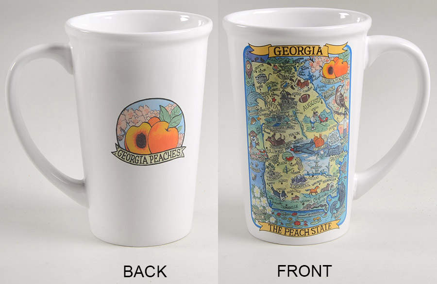 Adventure Destinations Latte Mug by Certified International-1