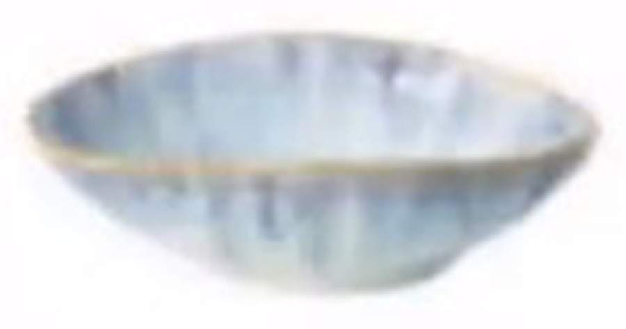 Brisa Ria Blue 6" Oval Bowl by Costa Nova China-1