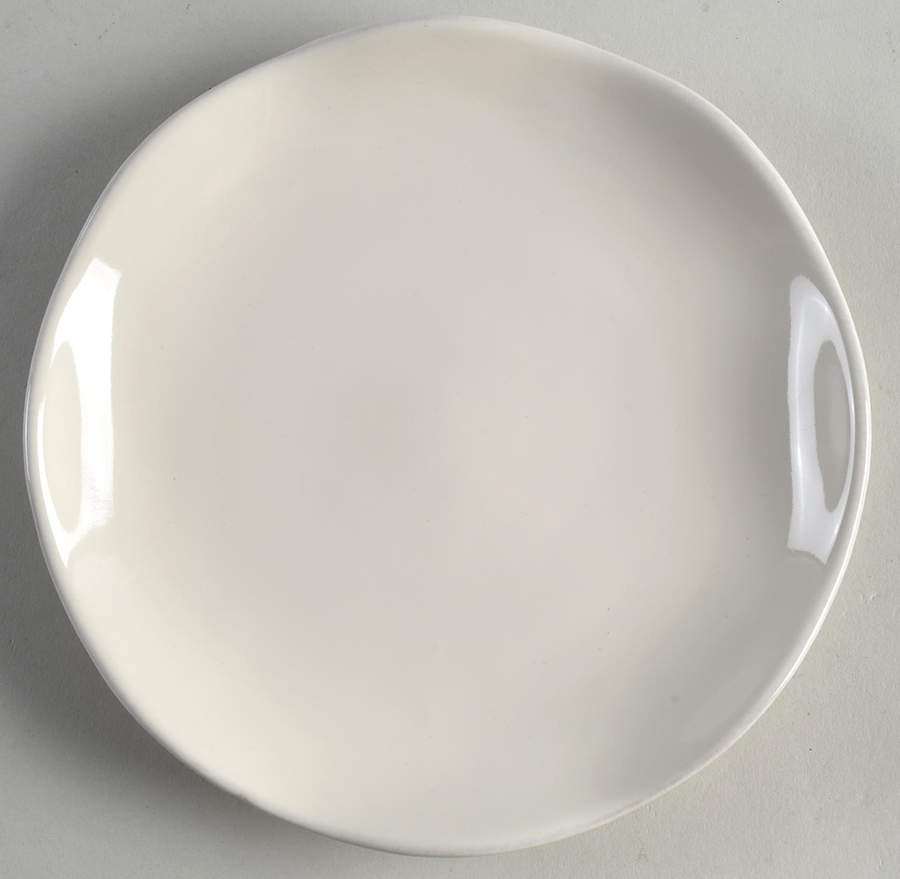 Cook and Host Cream Salad Plate by Casafina-1