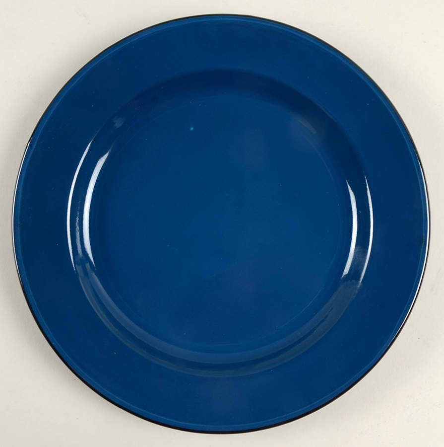 Solid Color Enamelware Dinner Plate by Certified International-1