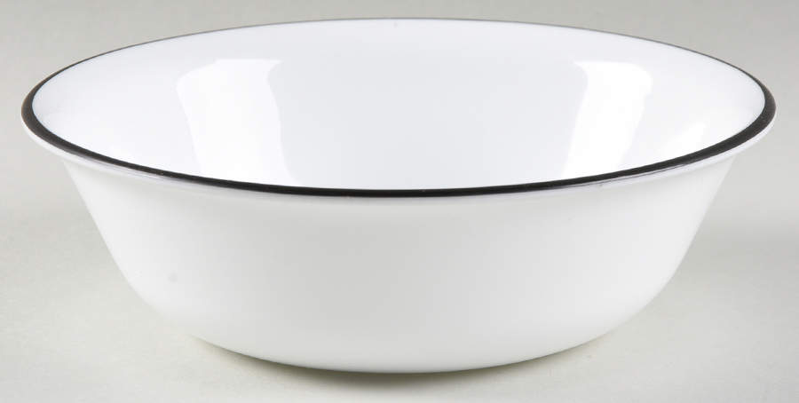 Fusion Black Soup/Cereal Bowl by Corning Corelle-1
