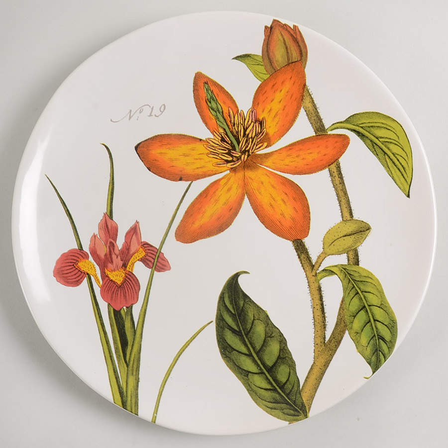Botanical Floral Dinner Plate by Certified International-1