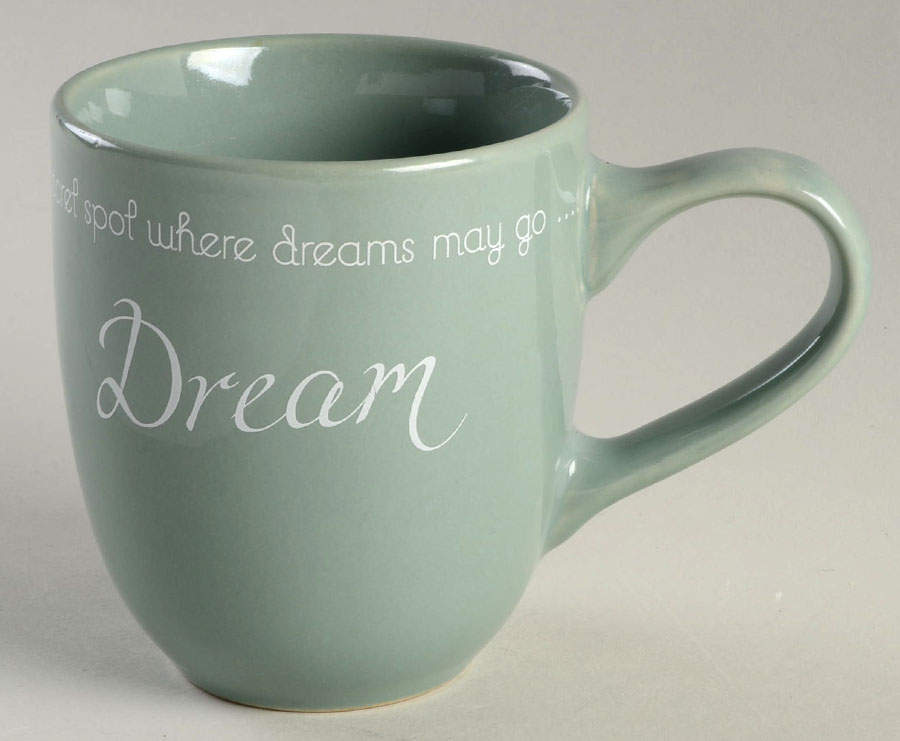 CIRCLES OF Love Green Mug by Canterbury Potteries-1