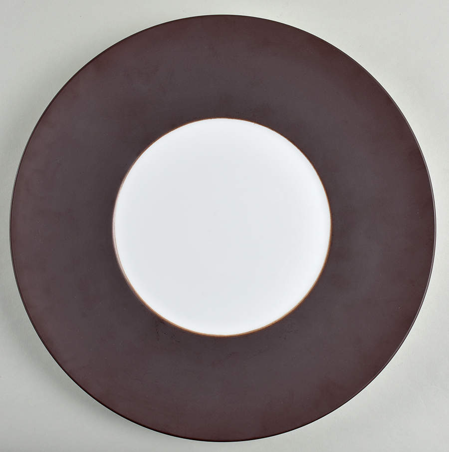 Horizon Satin Sepia Service Plate (Charger) by Jean Louis Coquet-1