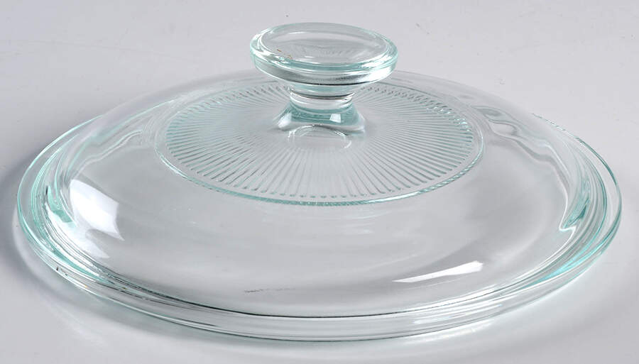 French Colours Lid for 1.5 Qt Round Casserole by Corning Corelle-1