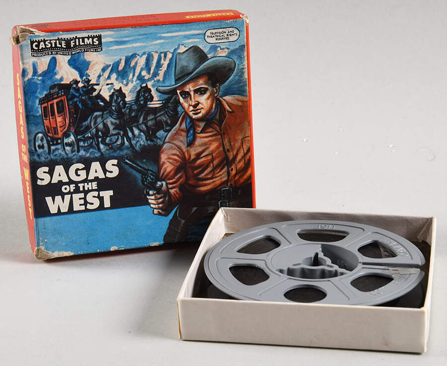 Castle Films Doomed Wagon Train - With Box by Castle Films-1
