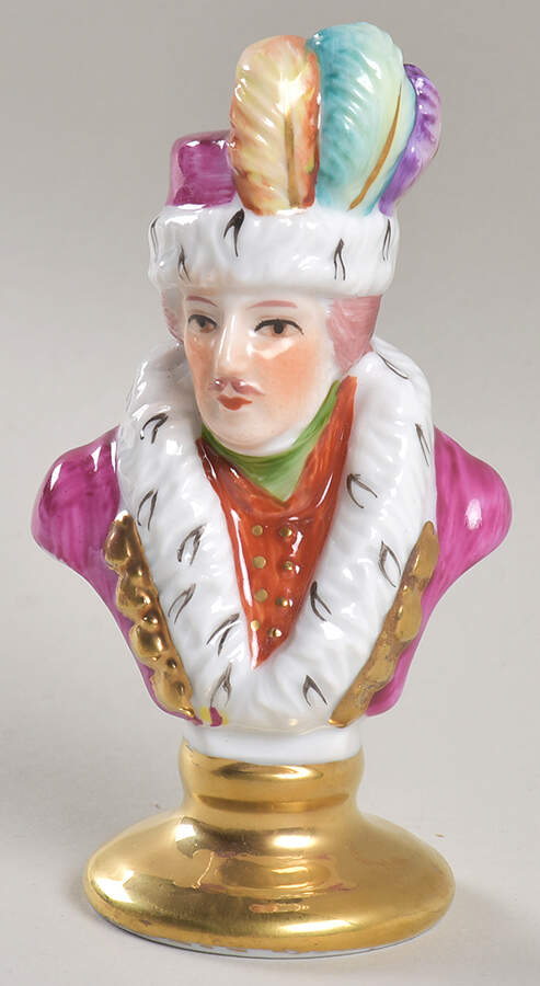 Miniature Bust Figurines Joachim Murat - No Box by Limoges China (China)-1