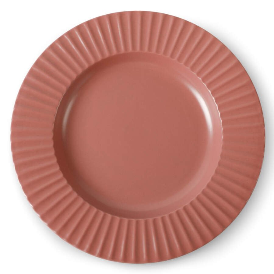 Lusso Redwood Dinner Plate by Christian Siriano New York-1