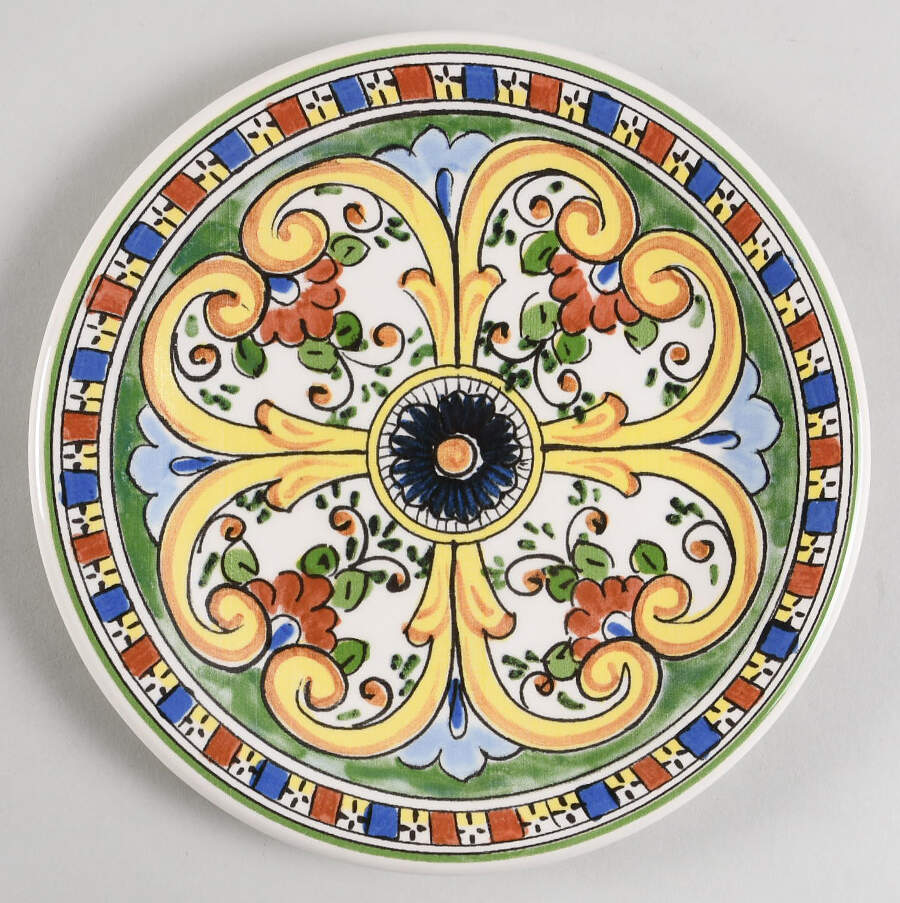 C0R6 Salad/Dessert Plate by Ceramicheitalia-1
