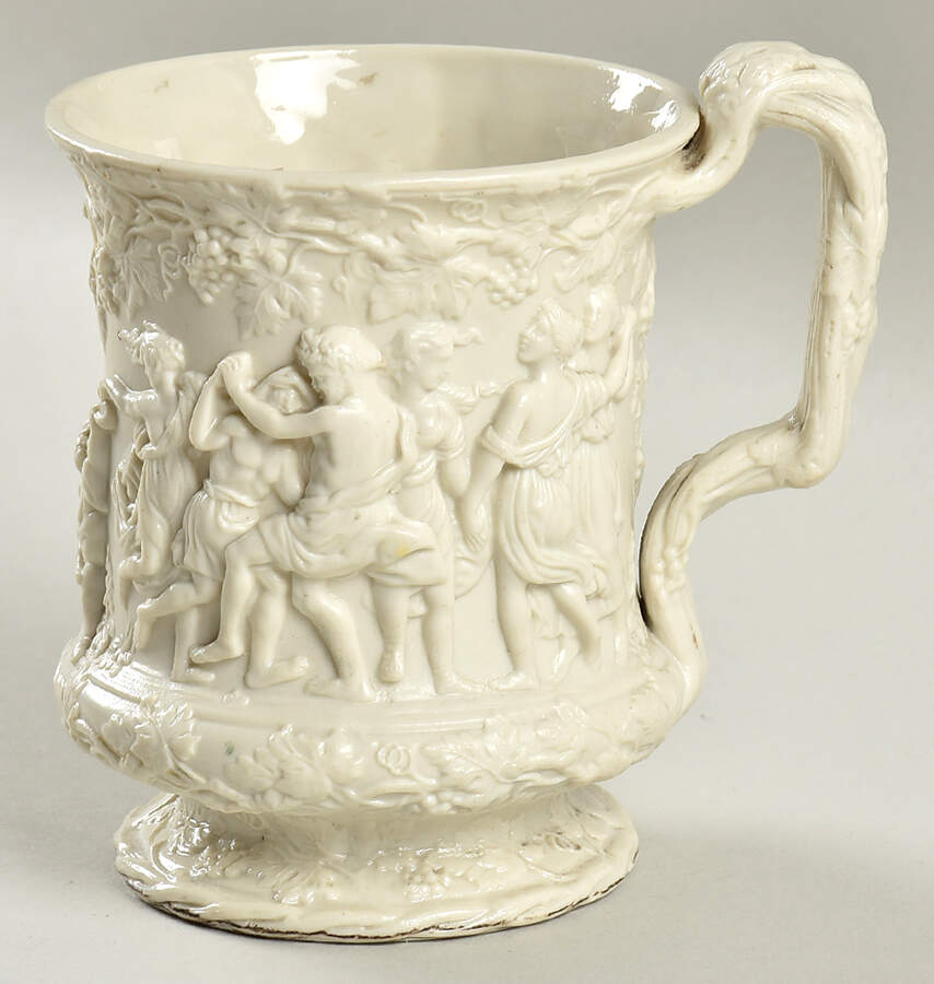 Bacchanalian Dance Mug by Charles Meigh & Sons-1