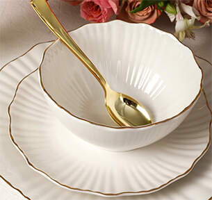 Zinnia Dinner Plate by Christian Siriano New York-1