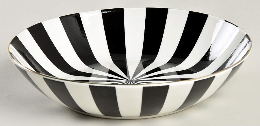 Empire 8" Individual Pasta Bowl by Christian Siriano New York-1