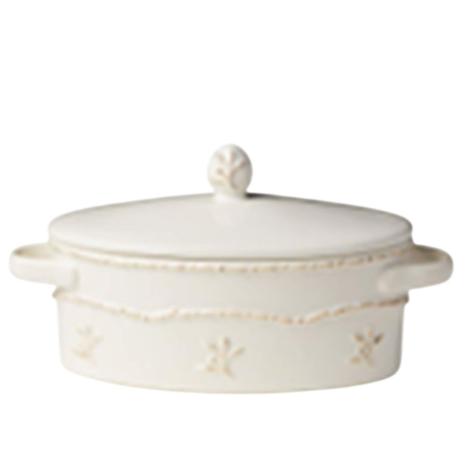 Heritage Beads Dinnerware Mini Oval Baker & Lid by Certified International-1