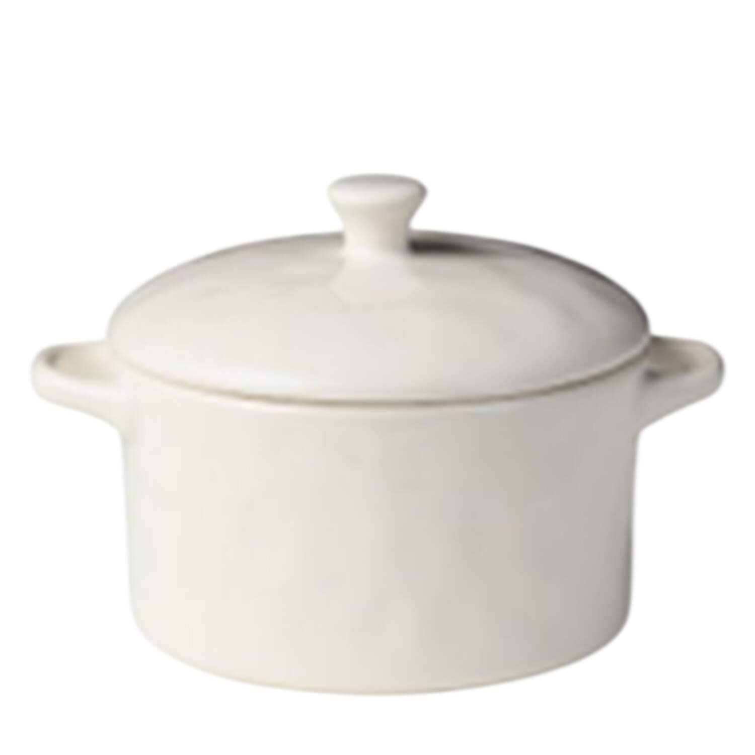 Linen Cream Mini Round Baker & Lid by Certified International-1