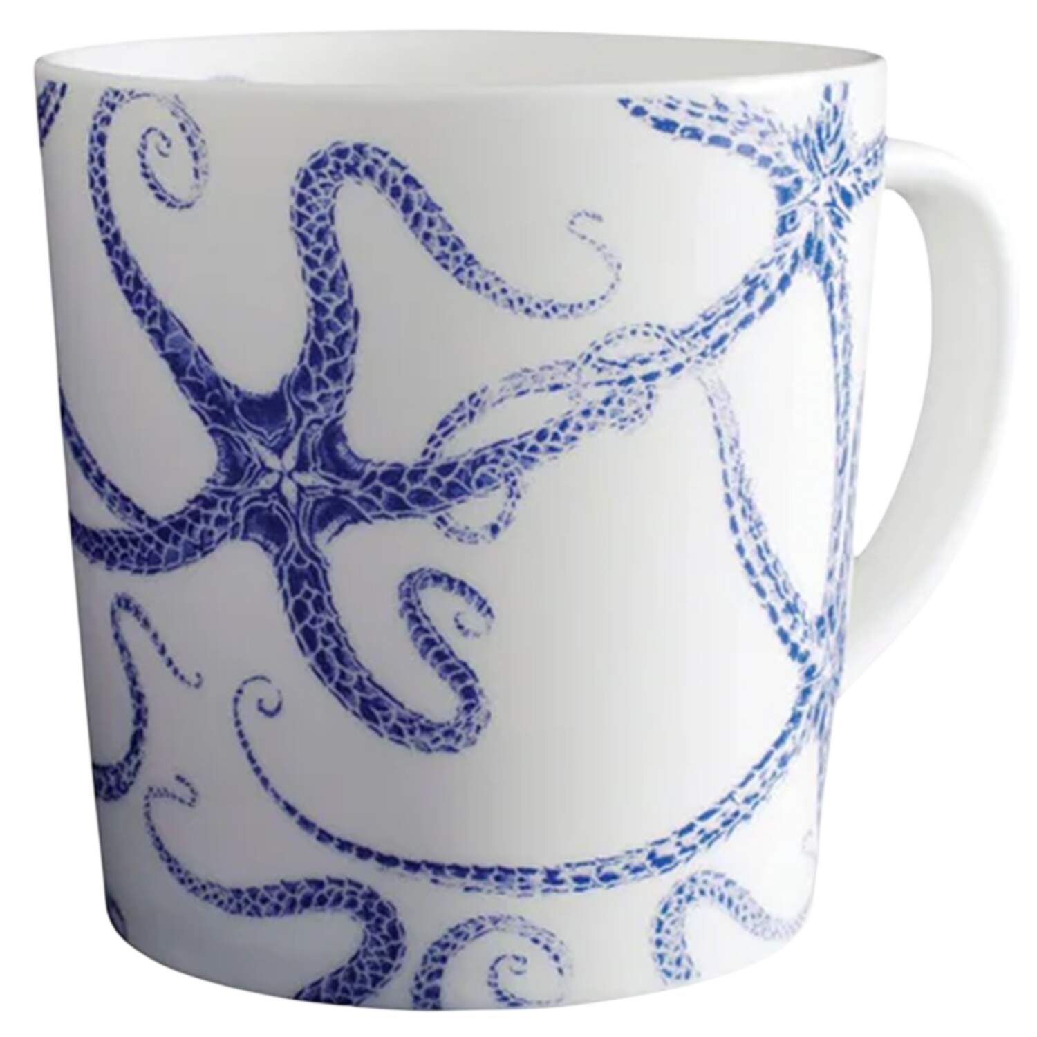 Starfish Blue Mug by Caskata-1