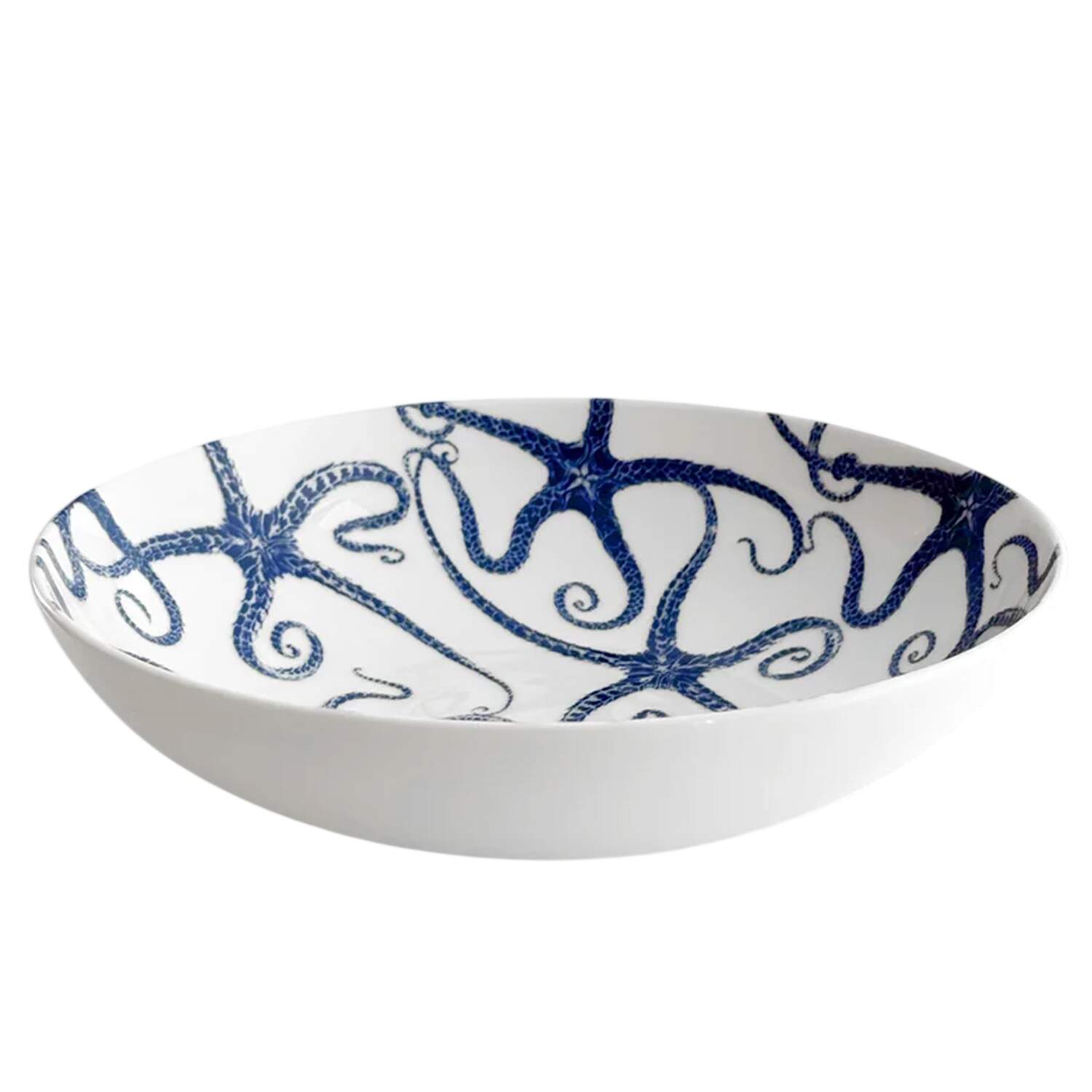 Starfish Blue Individual Dinner Bowl by Caskata-1