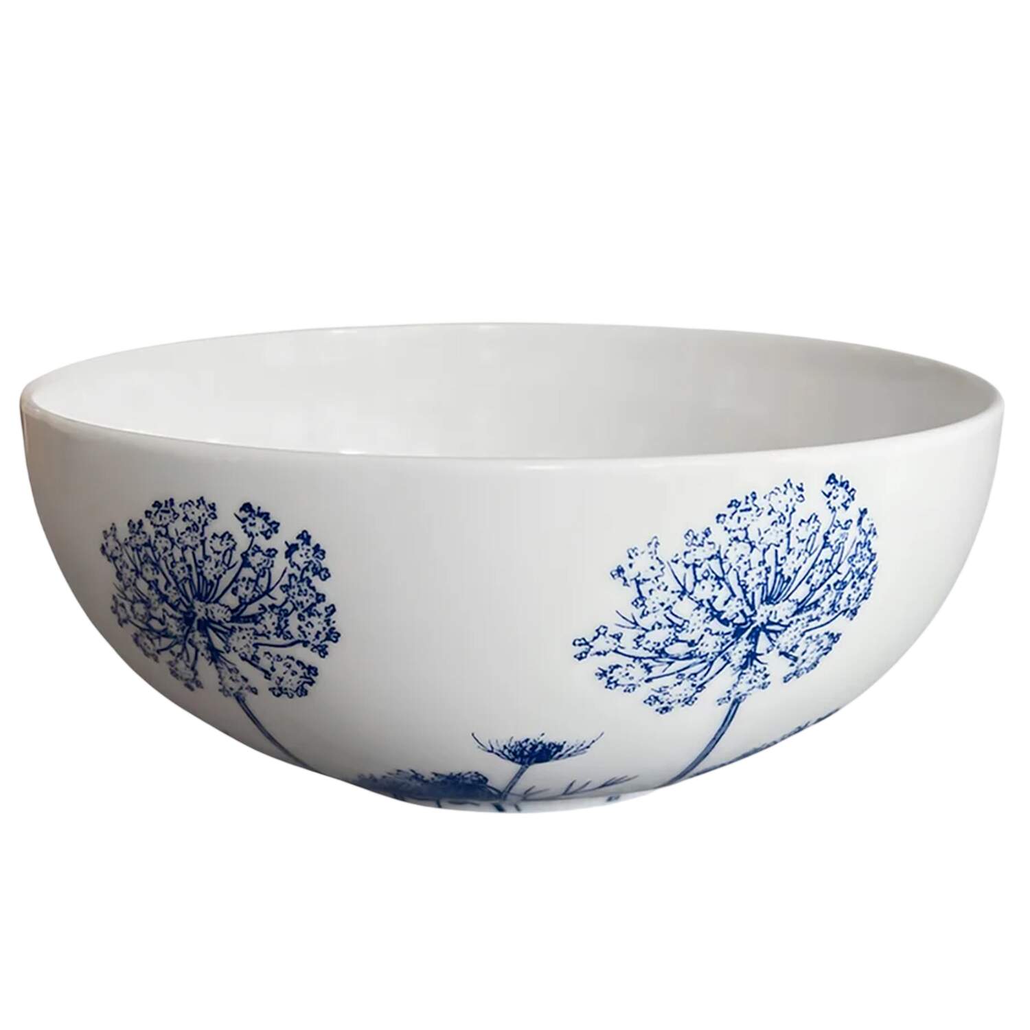 Summer Blues 9" Round Vegetable Bowl by Caskata-1