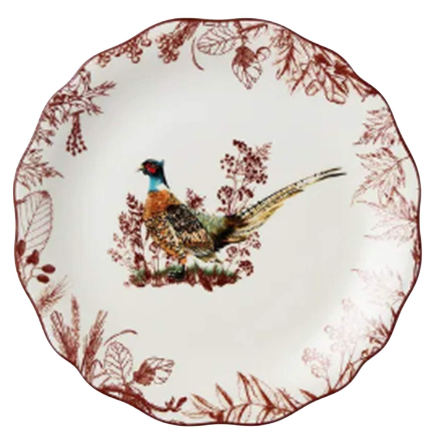 Pheasant Grove 13" Chop Plate (Round Platter) by Certified International-1