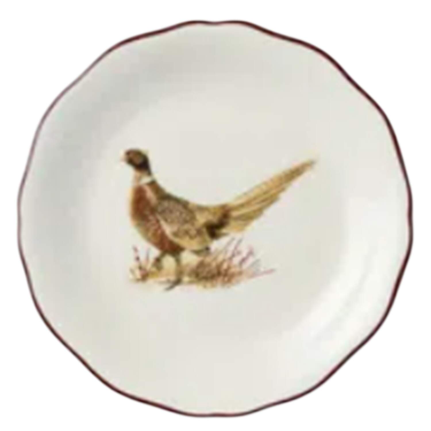 Pheasant Grove Canape Plate by Certified International-1