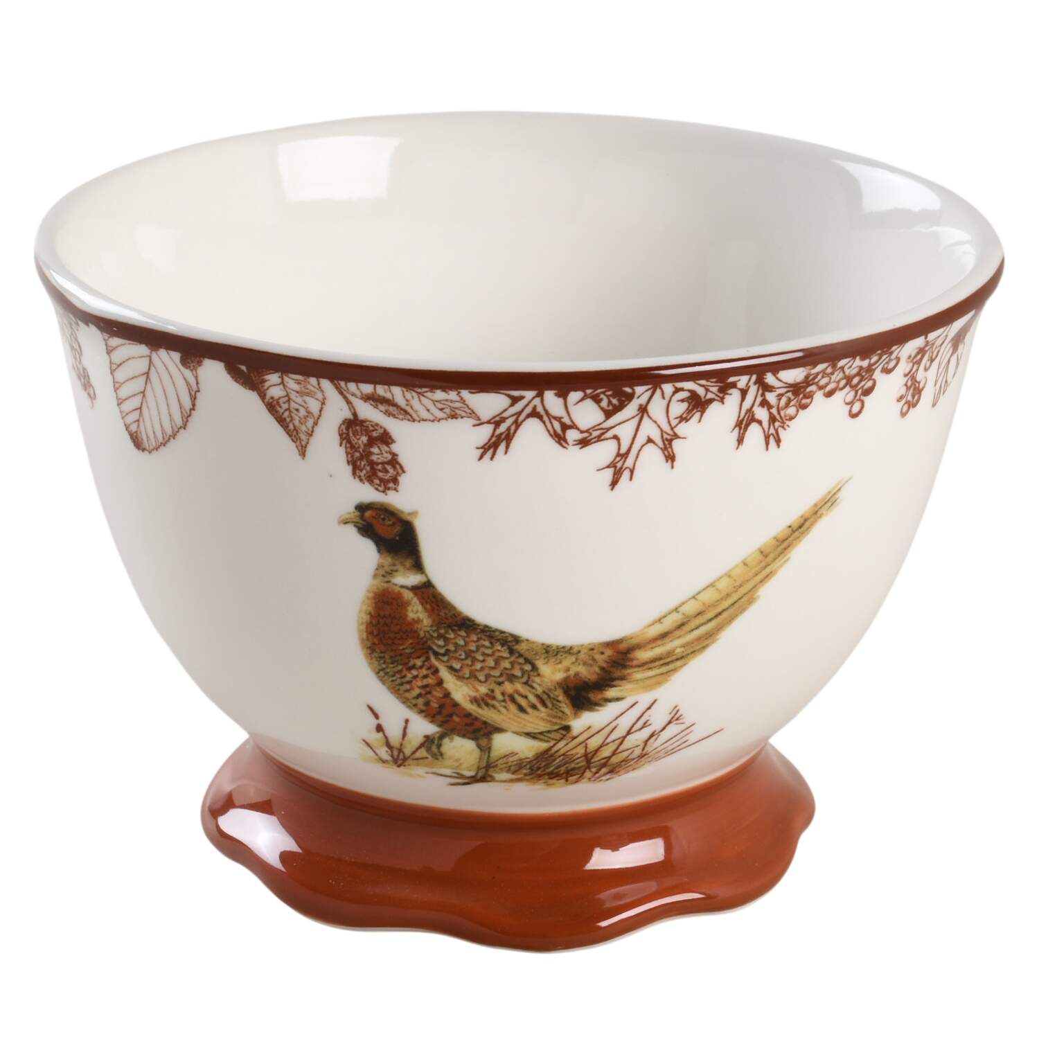 Pheasant Grove Individual Ice Cream/Dessert Bowl by Certified International-1