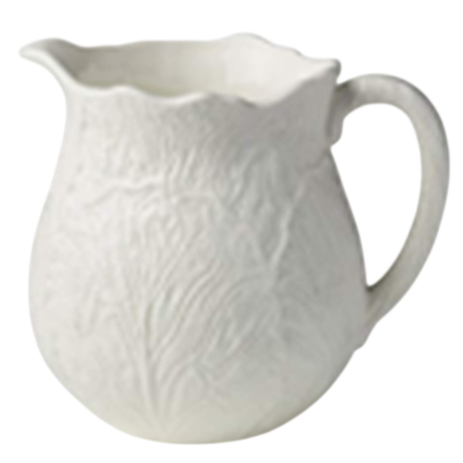 Le Jardin White Cabbage Pitcher by Certified International-1