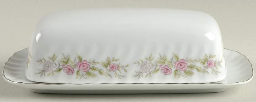 Teahouse Rose 1/4 Lb Covered Butter by Dansico-1