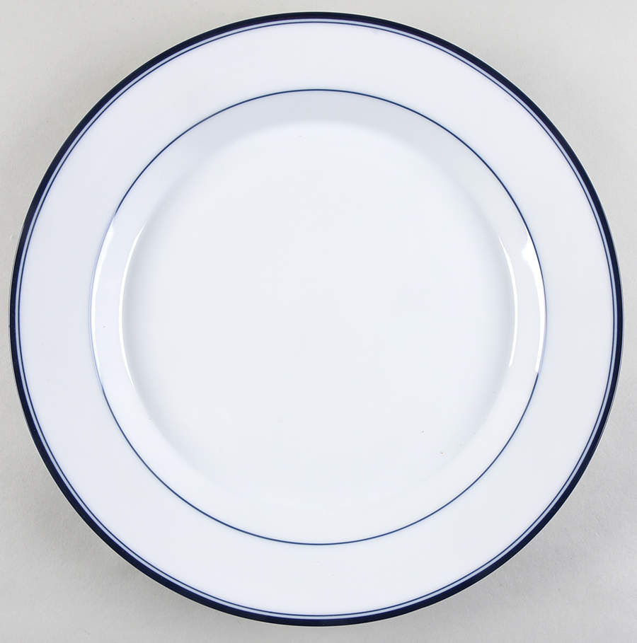 Allegro Blue (Portugal, Sri Lanka and Thailand) 13" Chop Plate (Round Platter) by Dansk-1