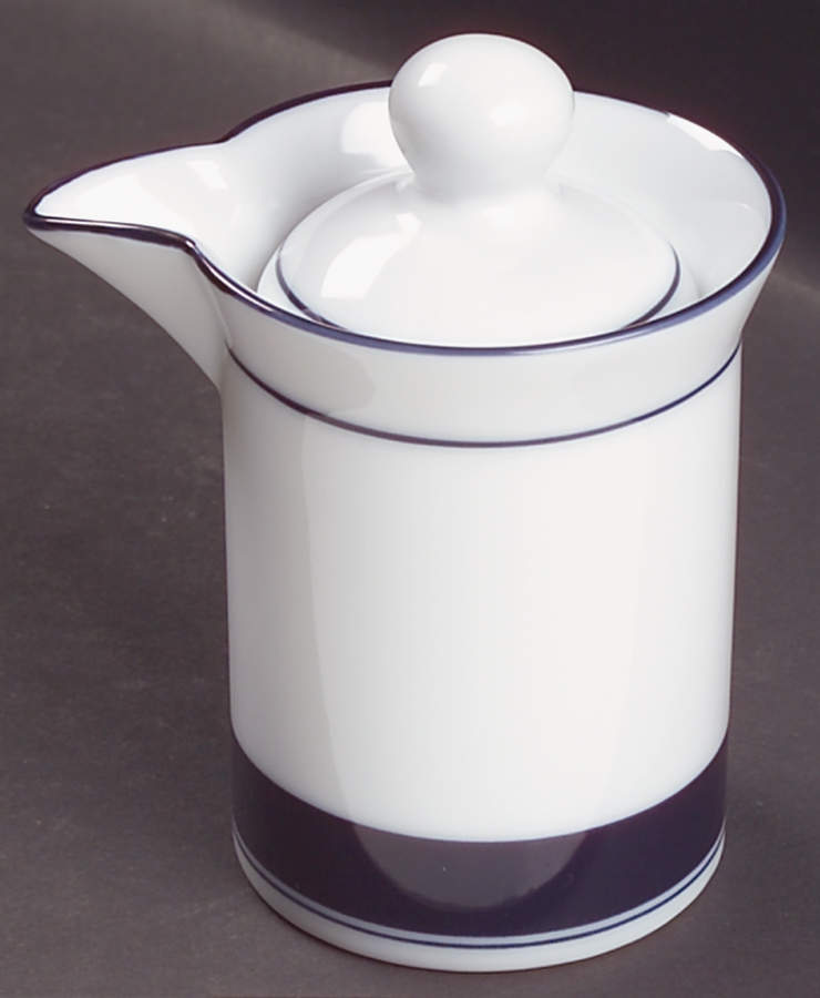 Allegro Blue (Portugal, Sri Lanka and Thailand) Creamer & Lid by Dansk-1