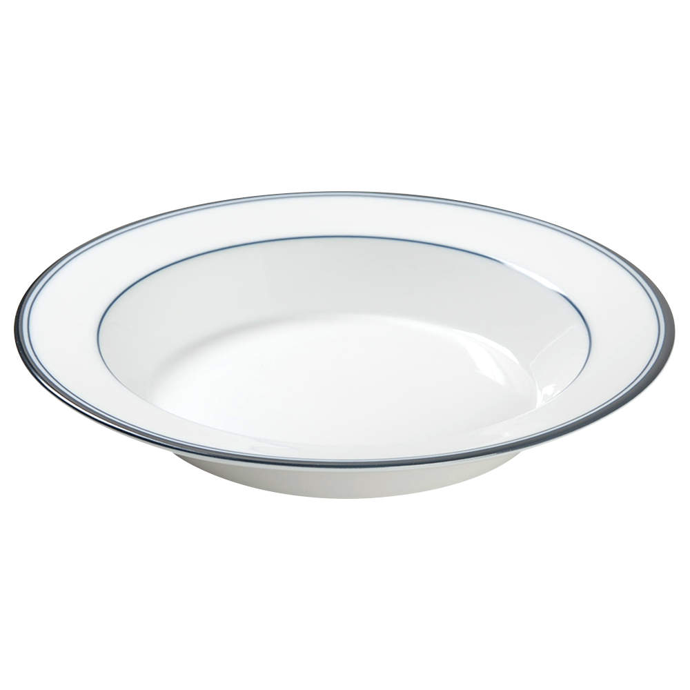 Allegro Blue (Portugal, Sri Lanka and Thailand) Rim Soup Bowl by Dansk-1