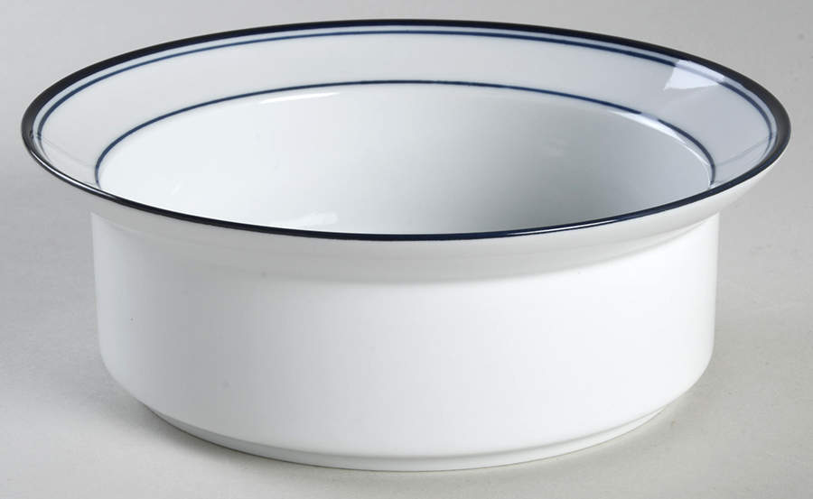 Allegro Blue (Portugal, Sri Lanka and Thailand) Fruit/Cereal Bowl by Dansk-1