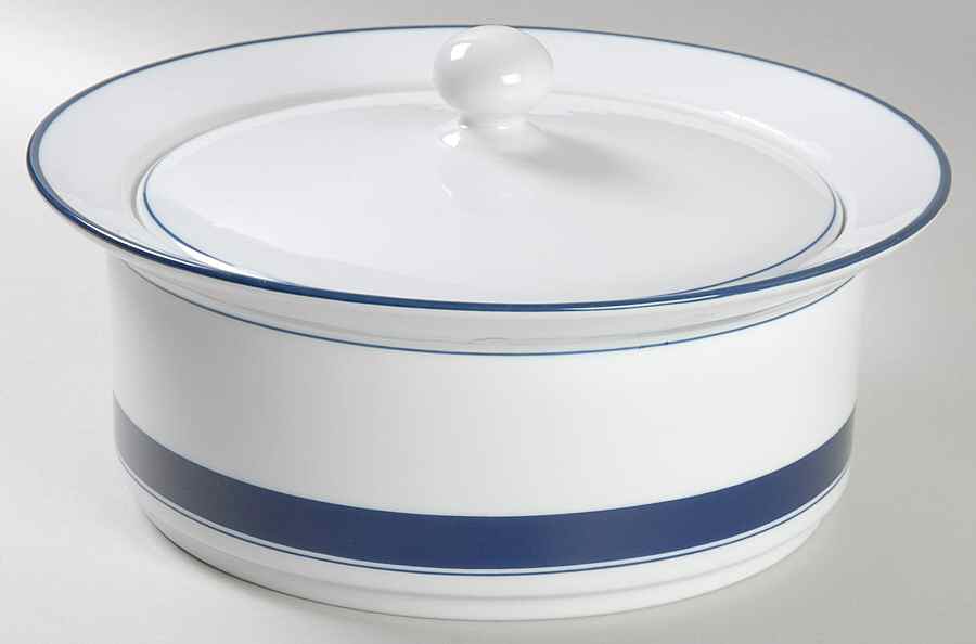 Allegro Blue (Portugal, Sri Lanka and Thailand) 1.5 Qt Round Covered Casserole by Dansk-1