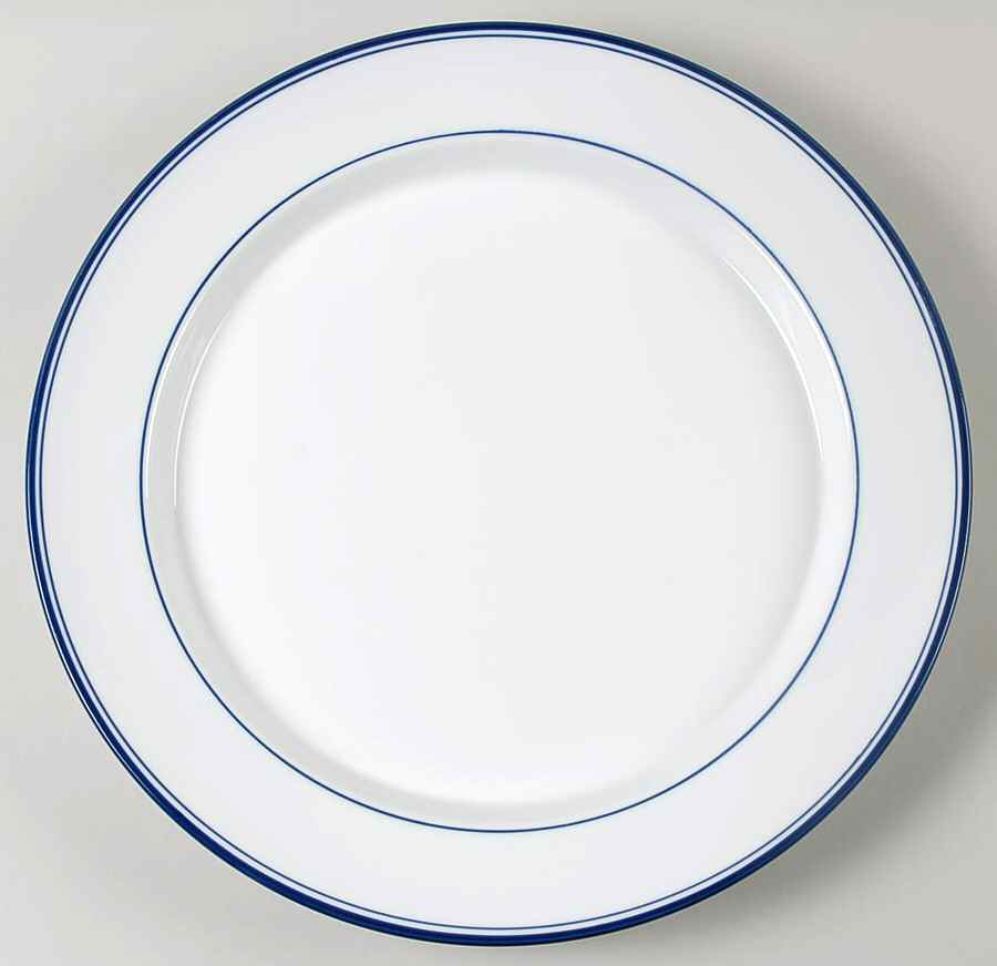 Allegro Blue (Portugal, Sri Lanka and Thailand) 13" Chop Plate (Round Platter) by Dansk-1