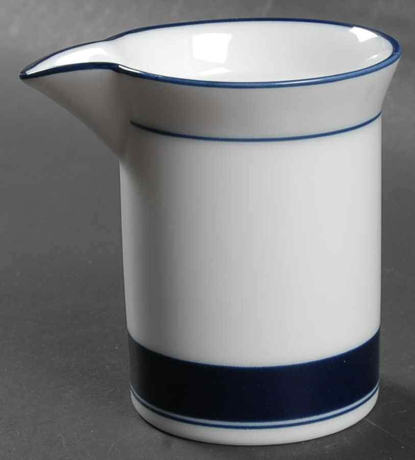 Allegro Blue (Portugal, Sri Lanka and Thailand) Creamer No Lid by Dansk-1