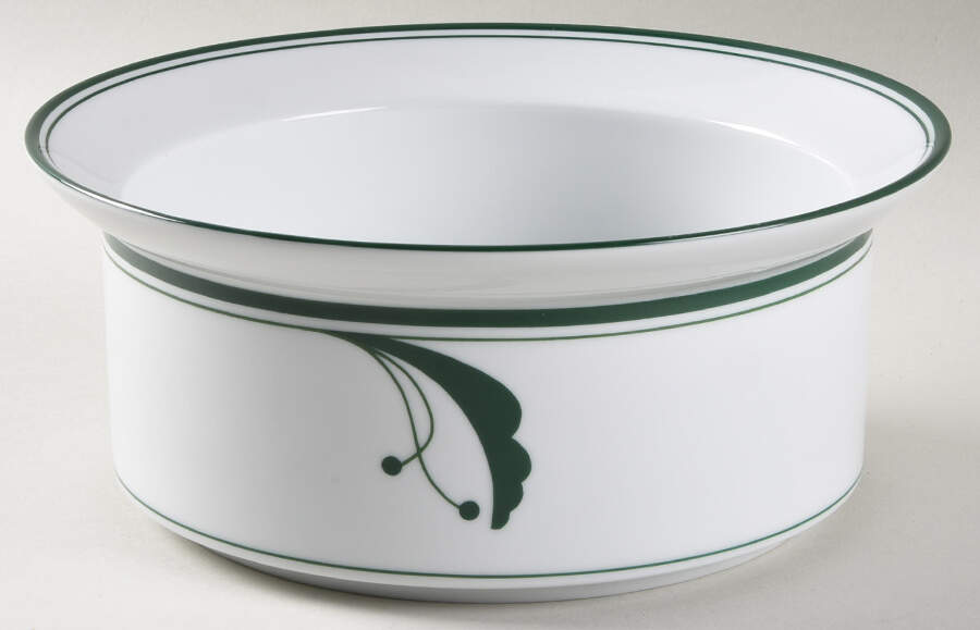 Bayberry Green 8" Round Vegetable Bowl by Dansk-1