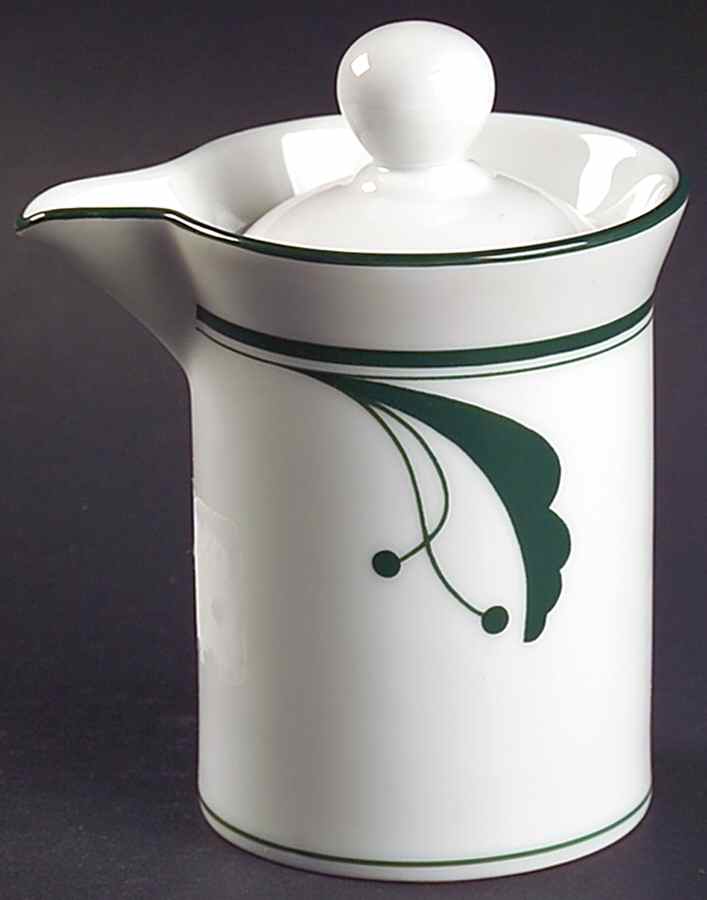 Bayberry Green Creamer & Lid by Dansk-1