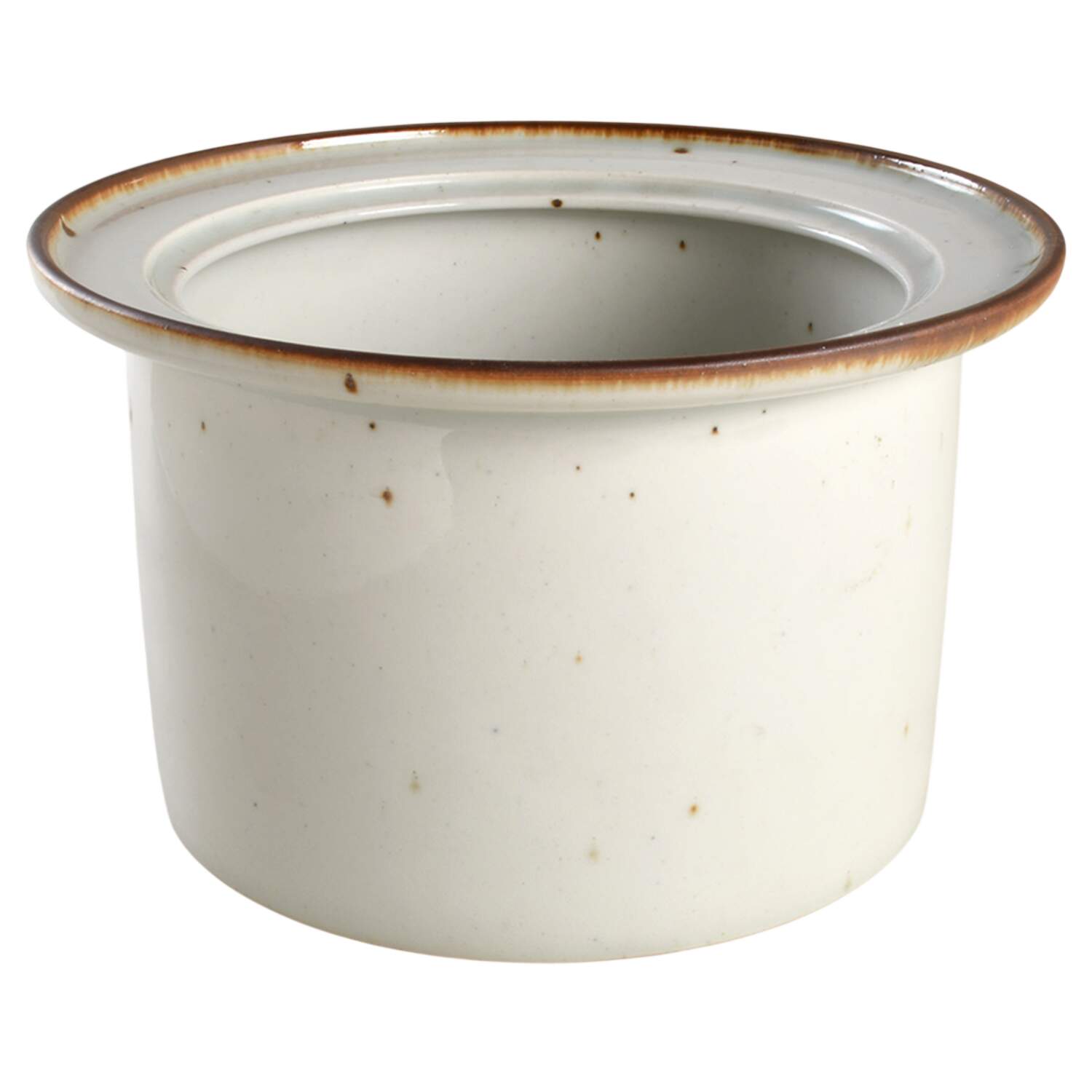 Brown Mist 3 Quart Round Casserole No Lid by Dansk-1