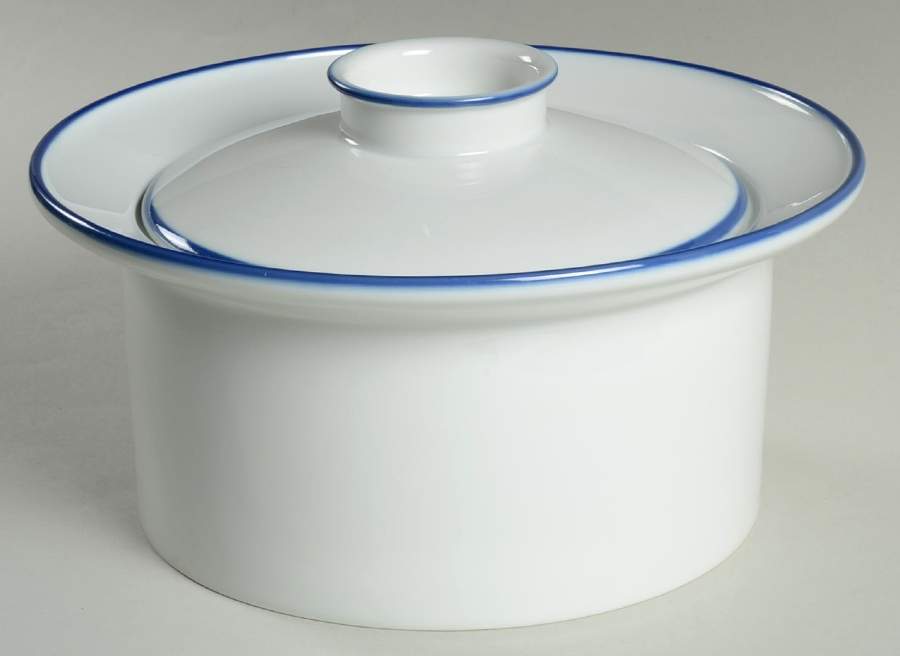 Epoch Blue 1.25 Qt Round Covered Casserole by Dansk-1