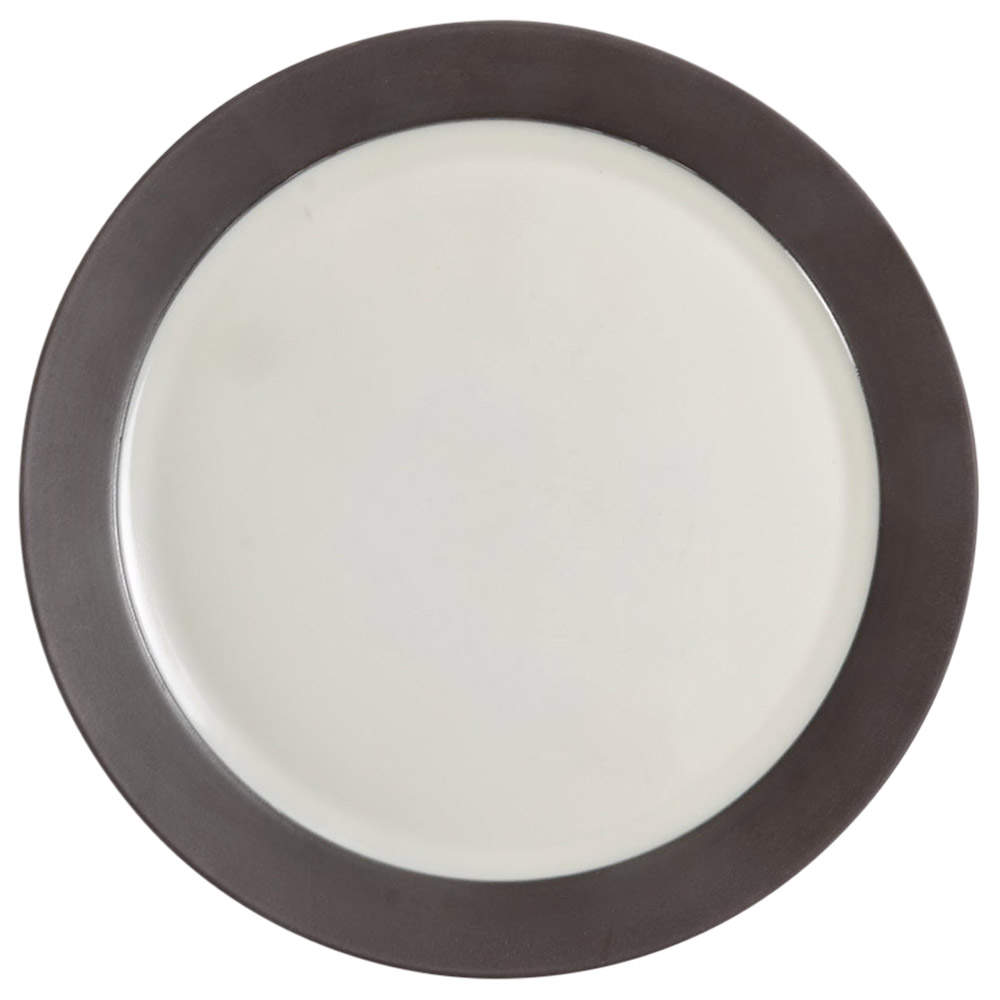 Flamestone Smooth Brown Dinner Plate by Dansk-1