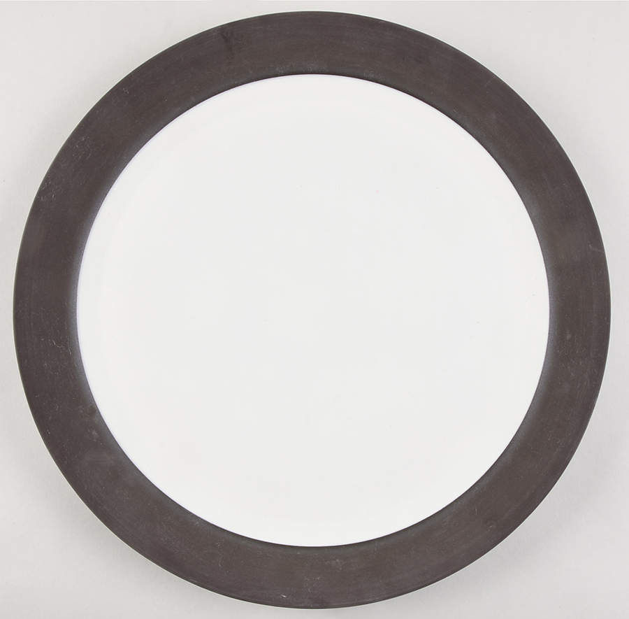 Flamestone Smooth Brown 13" Chop Plate (Round Platter) by Dansk-1
