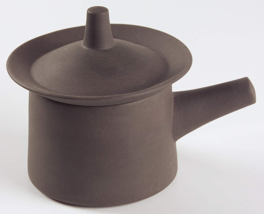 Flamestone Smooth Brown Sugar Bowl & Lid by Dansk-1
