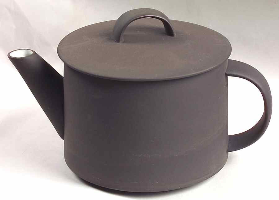 Flamestone Smooth Brown Teapot & Lid by Dansk-1