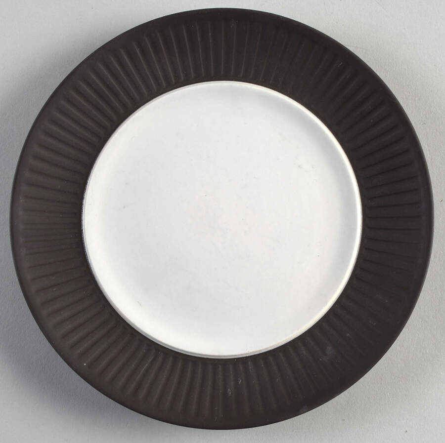 Flamestone Fluted Brown (Older) Salad Plate by Dansk-1