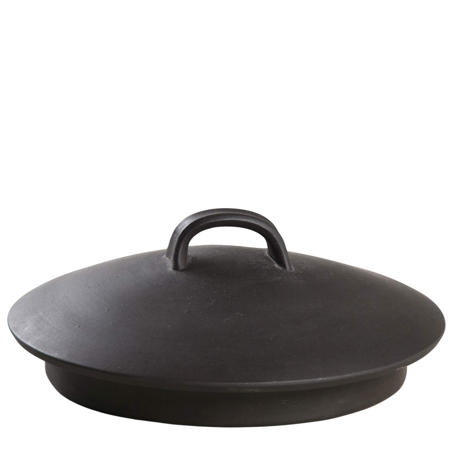 Flamestone Fluted Brown (Older) Lid for Teapot by Dansk-1