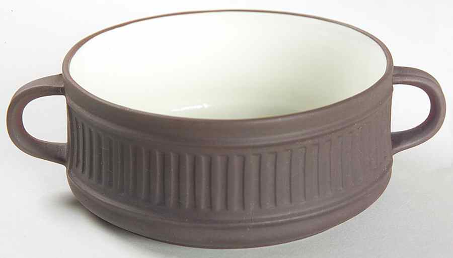 Flamestone Fluted Brown (Older) Sugar/Individual Casserole Bowl by Dansk-1