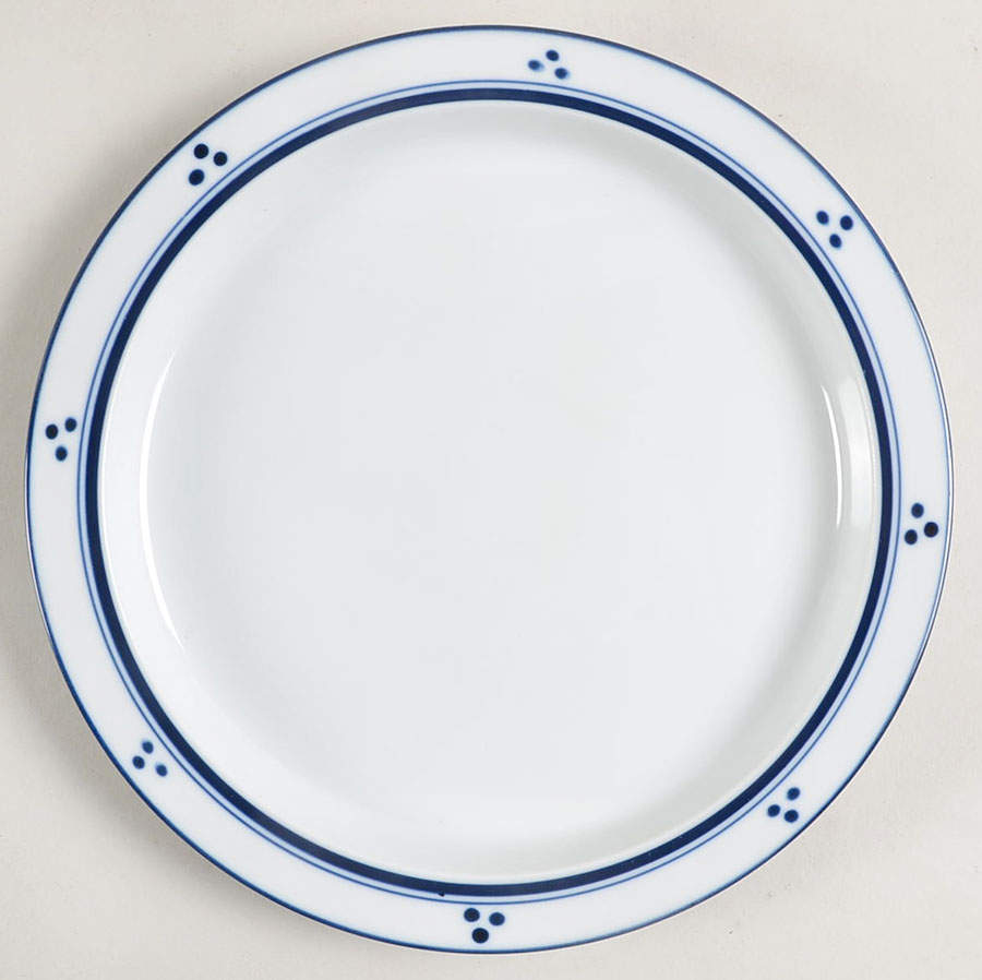 Fredriksborg Blue (Japan) Luncheon Plate by Dansk-1
