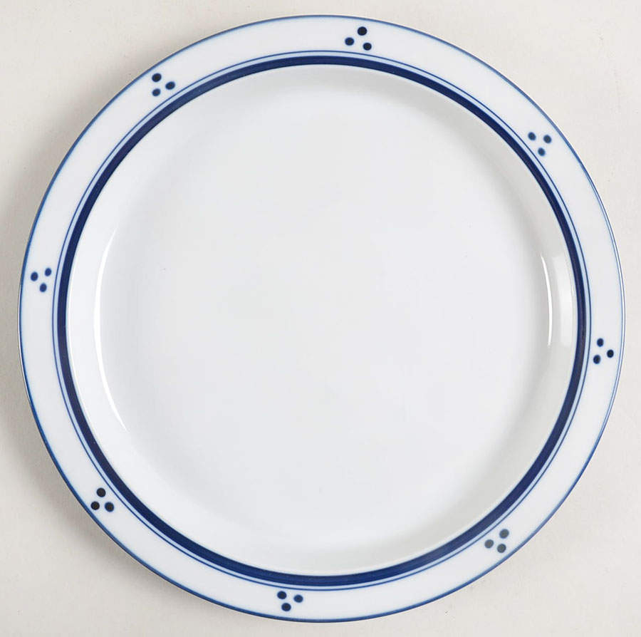 Fredriksborg Blue (Japan) Luncheon Plate by Dansk-1