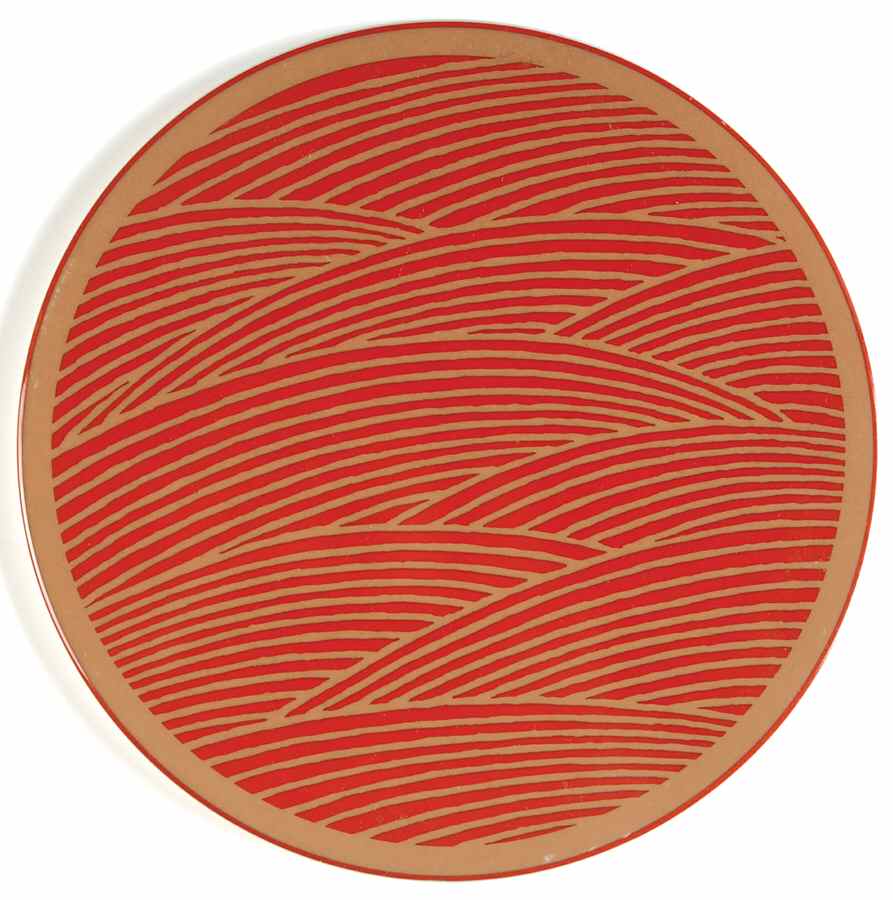 Jacquard-Red Trivet by Dansk-1