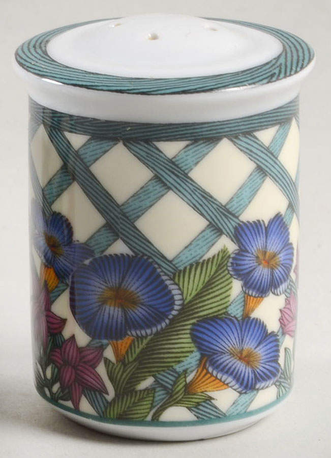 Nordic Garden-Lattice & Ribbon Pepper Shaker by Dansk-1